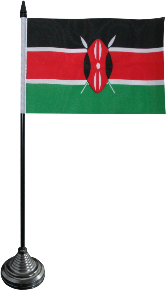 Kenya Flag Clipart (1500x1176), Png Download