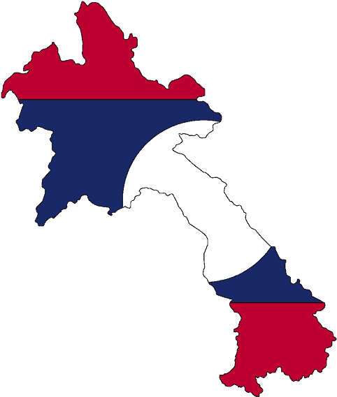 The Lao Taste - Map Laos Capital Clipart (999x584), Png Download