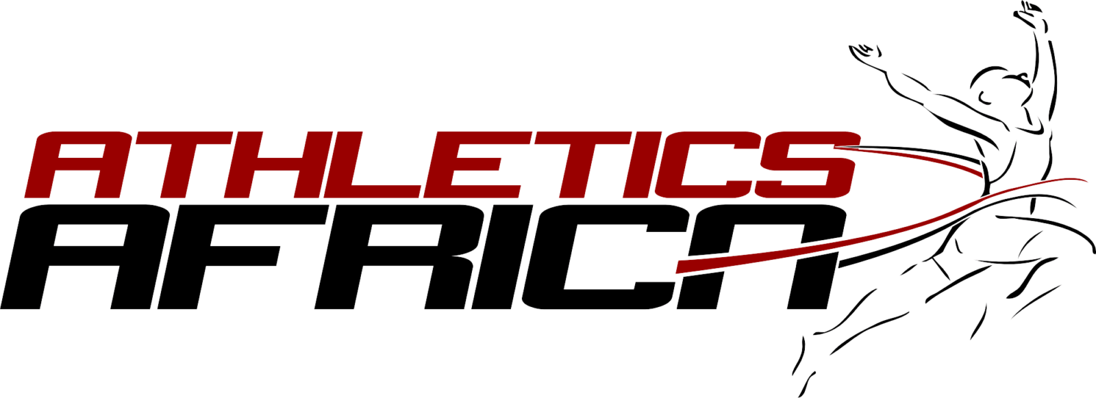 Athleticsafrica Athleticsafrica - Graphic Design Clipart (1600x582), Png Download
