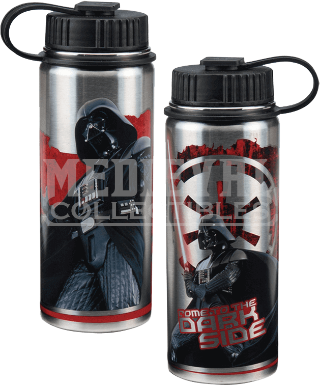 Star Wars Dark Side Stainless Steel Bottle - Water Bottle Clipart (767x767), Png Download