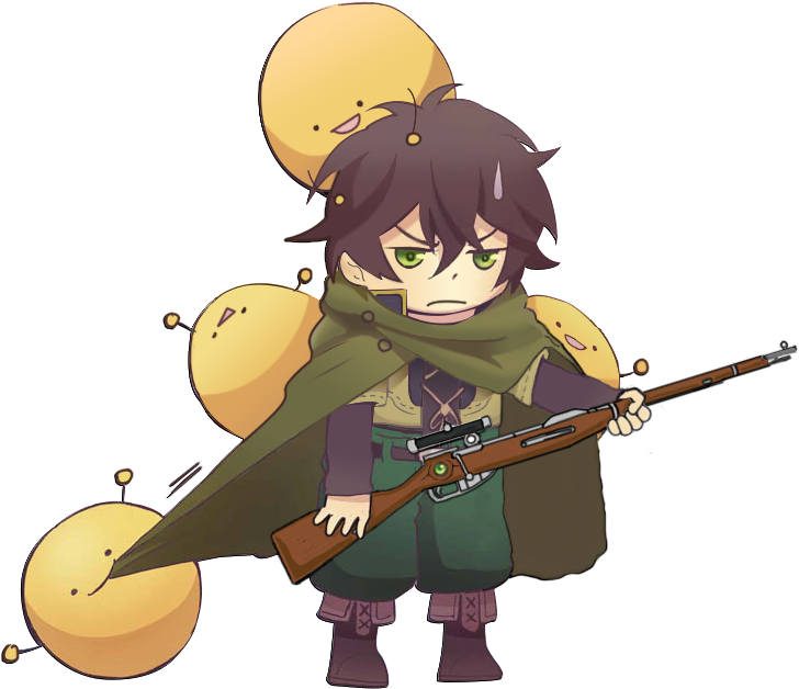 View Samegoogleiqdbsaucenao Mosin Nagant Hero-2 , - Rising Of The Shield Hero Chibi Clipart (751x630), Png Download