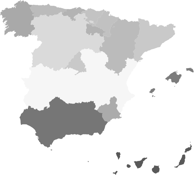 It - Spain Gdp Per Capita Map Clipart (640x586), Png Download
