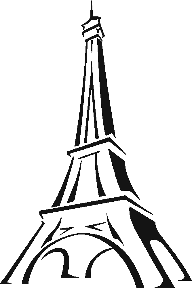 Logo Tour Eiffel Png - Eiffel Tower Icon Png Clipart (1000x1000), Png Download