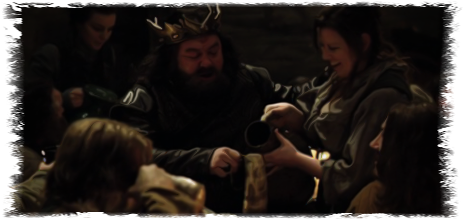 Then, In Honor Of This Moment And In Honor Of Merlin, - Robert Baratheon Feast Clipart (960x454), Png Download