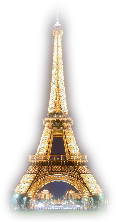 Eiffel Tower Clipart (501x750), Png Download