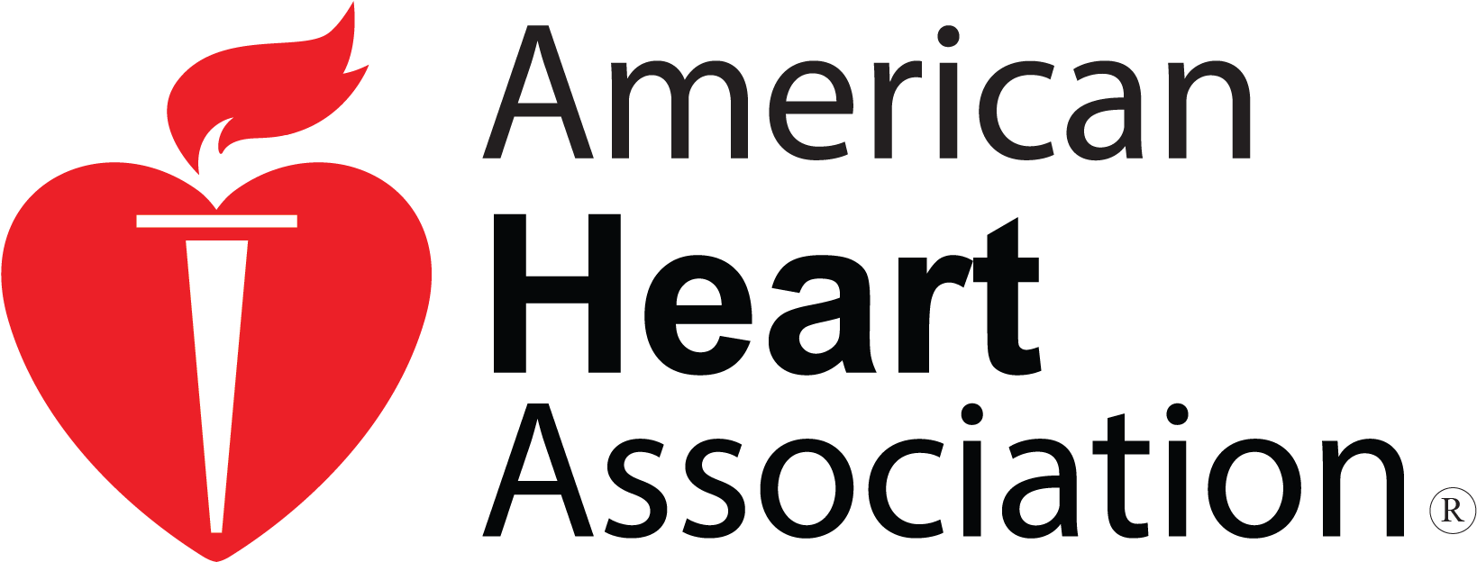 American Heart Association Logo Png - American Heart Association Logo Transparent Clipart (2000x1600), Png Download