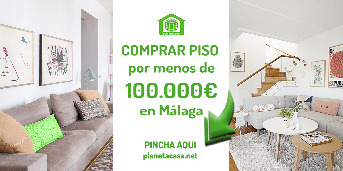 Comprar Piso Por Menos De 100000 Euros En Malaga - Interior Design Clipart (1200x600), Png Download
