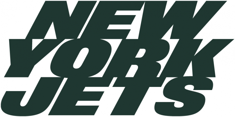 New York Jets Iron On Stickers And Peel-off Decals - New York Jets Wordmark Logo Clipart (750x930), Png Download