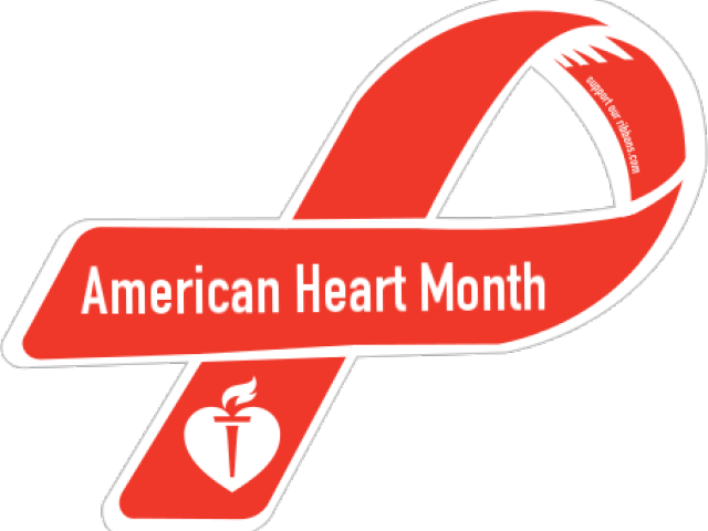 American Heart Month 2017 Clipart (640x480), Png Download