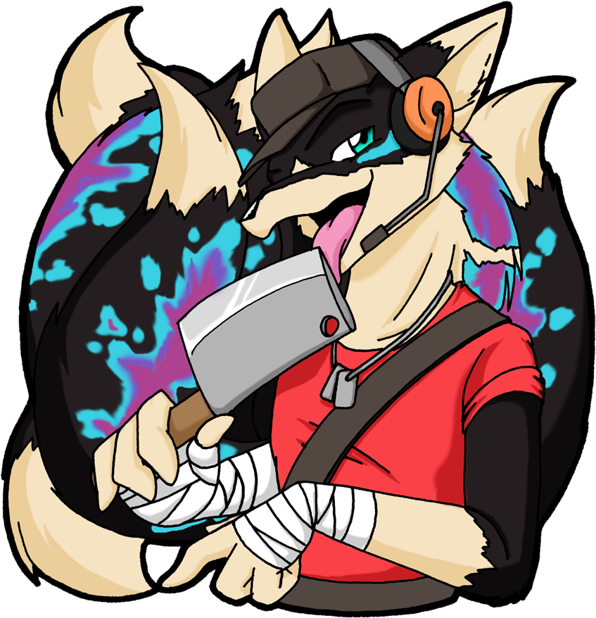 M18wolf Scout Spray - Cartoon Clipart (975x1000), Png Download