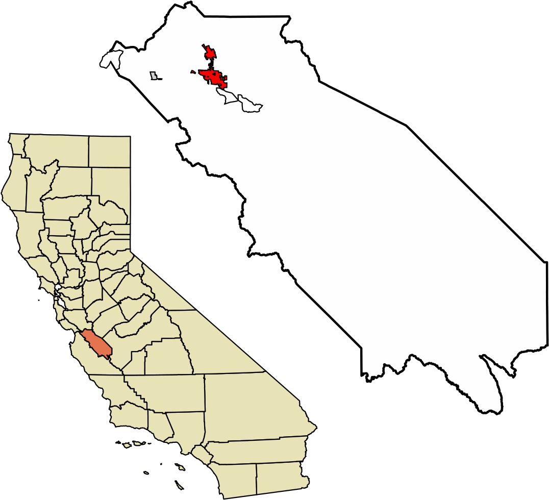 San Benito County California Incorporated And Unincorporated - Mt Diablo California Map Clipart (1120x1024), Png Download