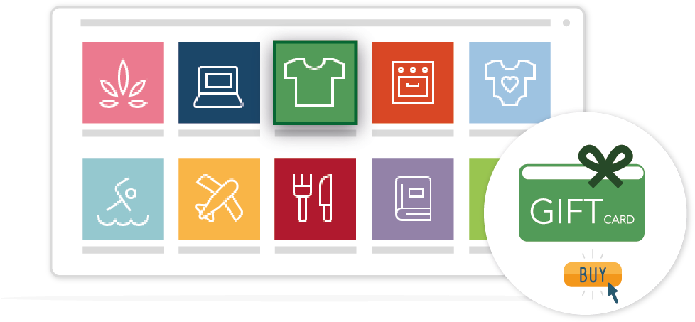 Discover Amilon Catalogue Of Fully Digital Gift Cards - Graphic Design Clipart (980x460), Png Download