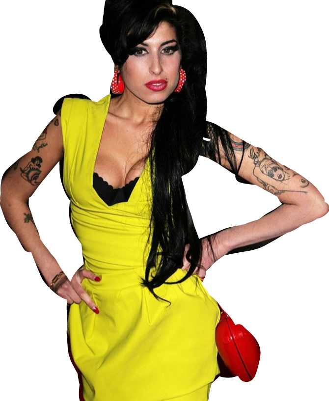 #amy Winehouse - Amy Winehouse Died Age Clipart (670x817), Png Download