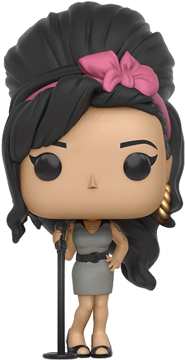 Funko Pop Rocks Amy Winehouse 1 - Amy Winehouse Funko Pop Clipart (709x709), Png Download