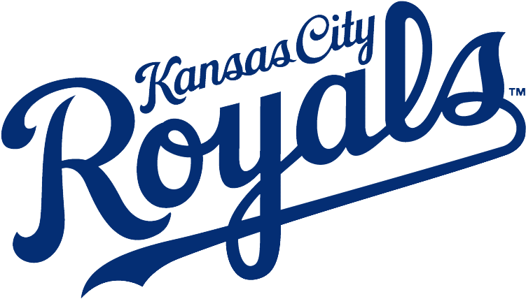 Kansas City Royals Logo Font - Kansas City Royals Wordmark Clipart (1000x600), Png Download