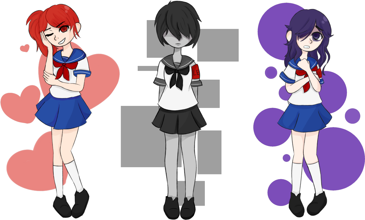 Yandere simulator png. Алиса Роуз Яндер симулятор. Роуз Эллисон Яндере симулятор. 2 Соперница в Яндере симулятор. Уэкия Энгейка.