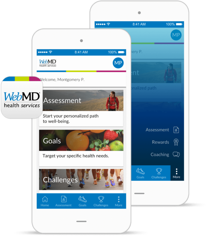 Webmd Health Services Wellness At Your Side Mobile - Webmd Clipart (800x844), Png Download