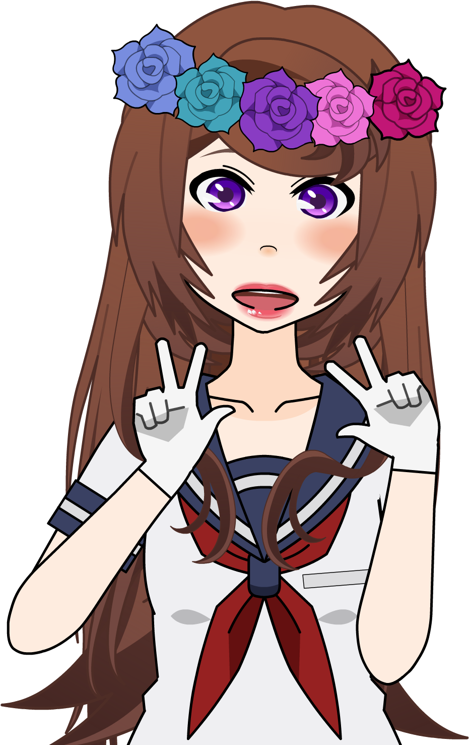 A Beautiful Tiny Nature Loving Girl - Cartoon Clipart (931x1477), Png Download