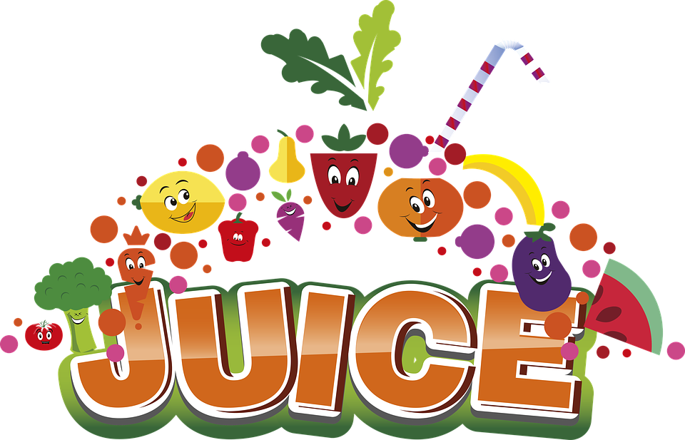 Juices Fruit Color Food Delicious Healthy Gambar Logo  