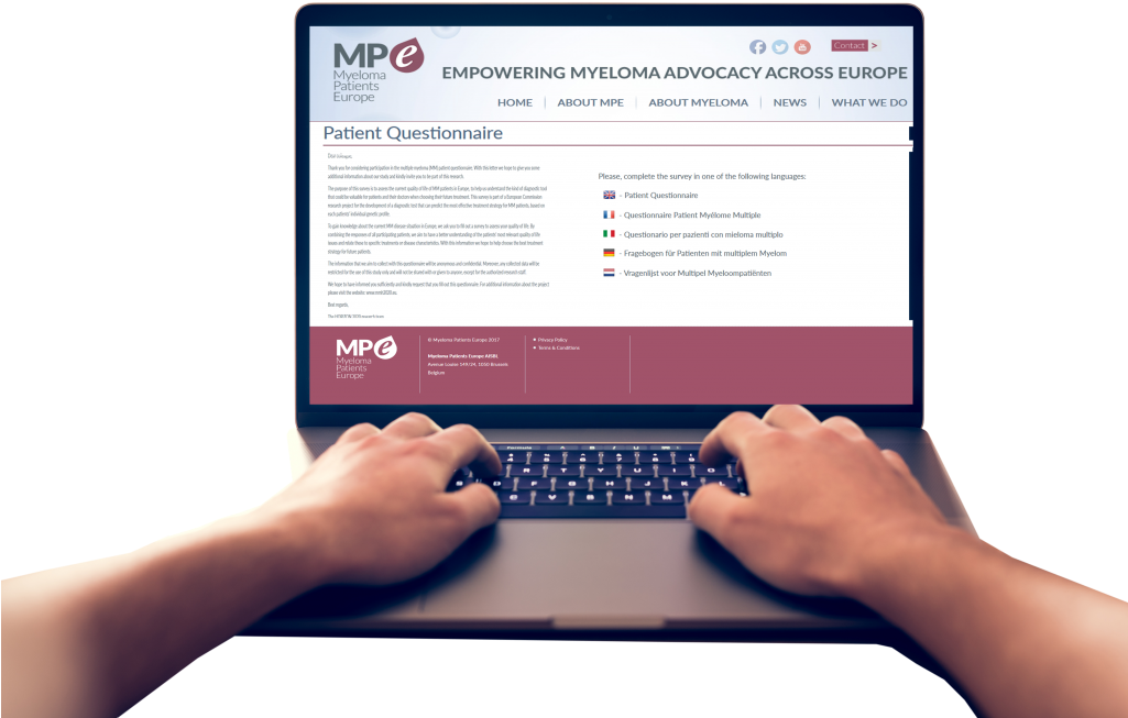 Horizon 2020 Patient Questionnaire - Online Advertising Clipart (1024x730), Png Download