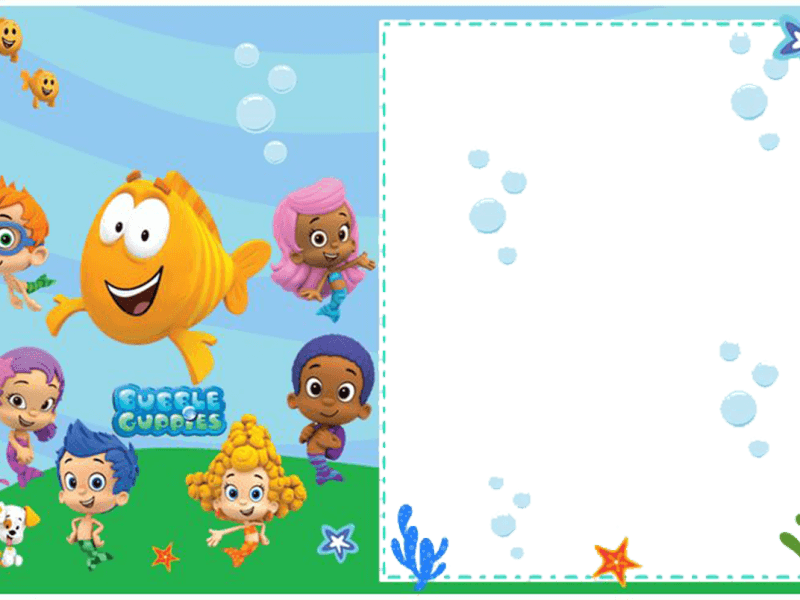 Bubbles Guppies Png Free Clipart (800x600), Png Download