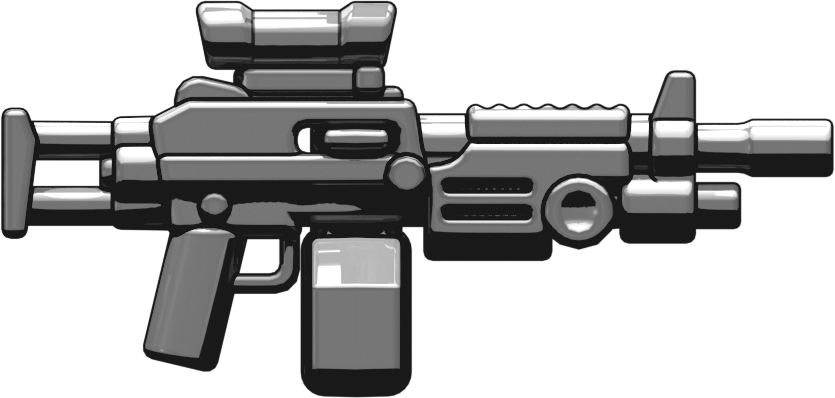 Brickarms M249 Saw Para - M 249 Saw Clipart (835x398), Png Download