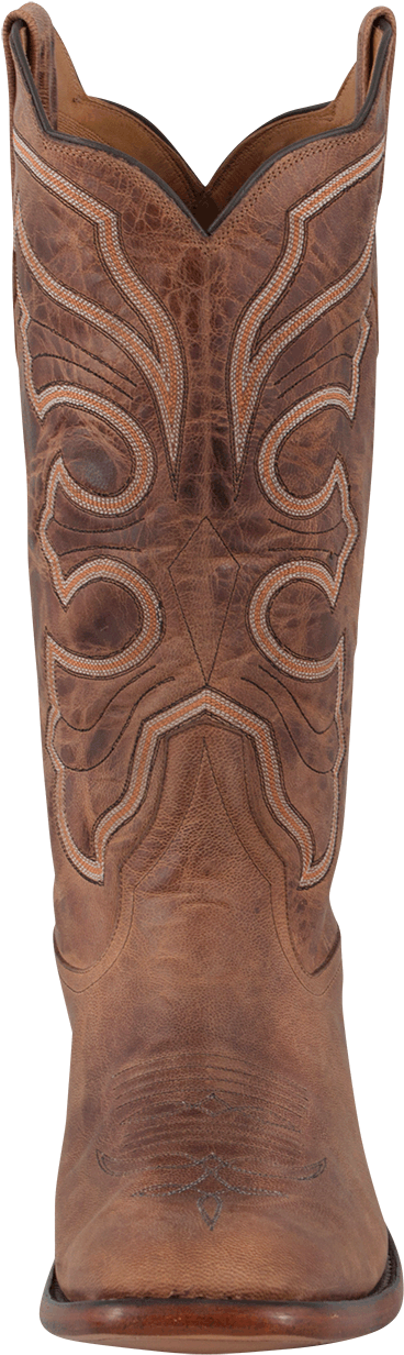 Rios Of Mercedes Men's Tan Mad Cat Goat Boots With - Cowboy Boot Clipart (870x1280), Png Download