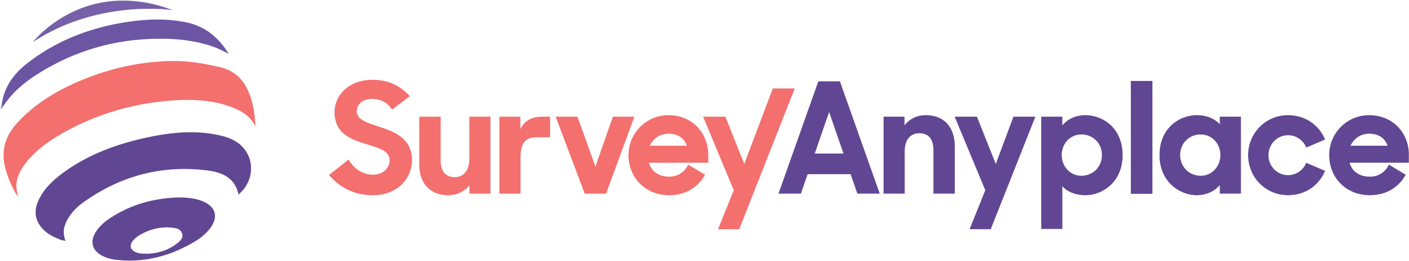 Survey Anyplace Logo Clipart (3077x628), Png Download