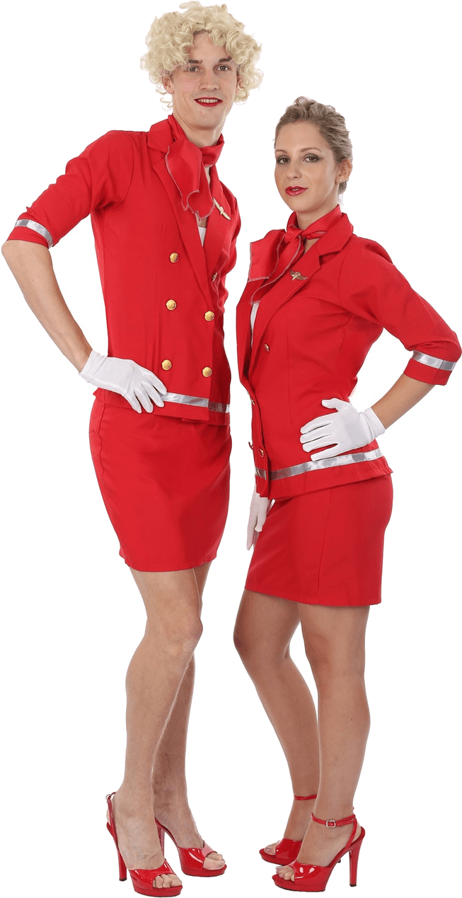 Air Hostess Fancy Dress Stag , Png Download - Girl Clipart (653x1269), Png Download