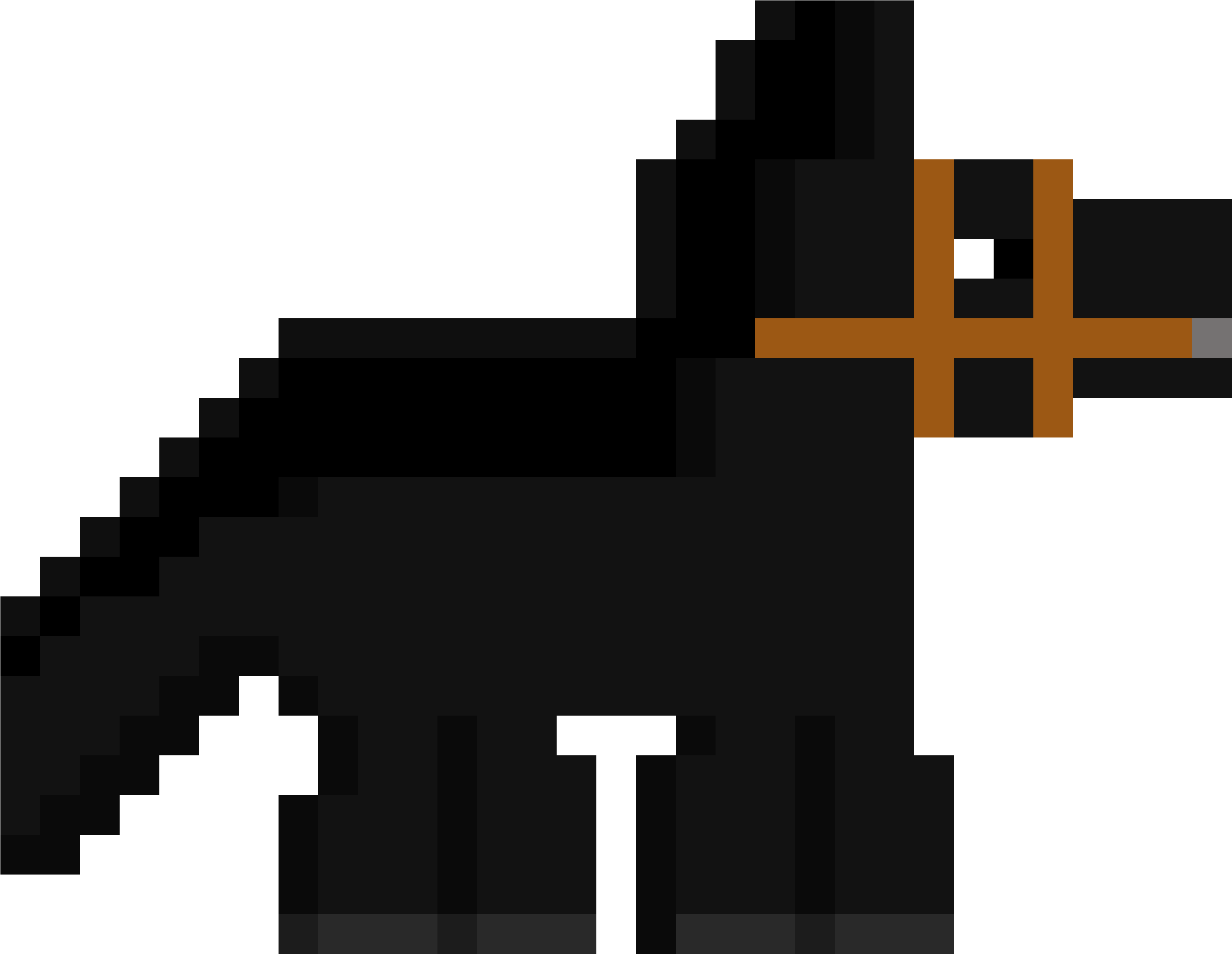 Minecraft Animal Line - Portable Network Graphics Clipart (3150x2160), Png Download