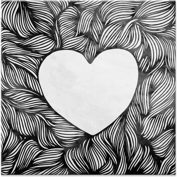 Azulejo Coração De Amana Medeirosna - Heart Clipart (800x800), Png Download