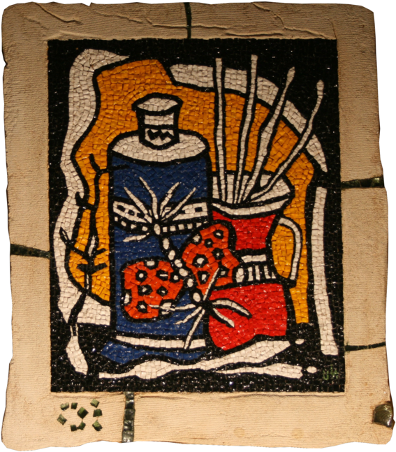 Papillon De Fernand Leger - Modern Art Clipart (1200x800), Png Download