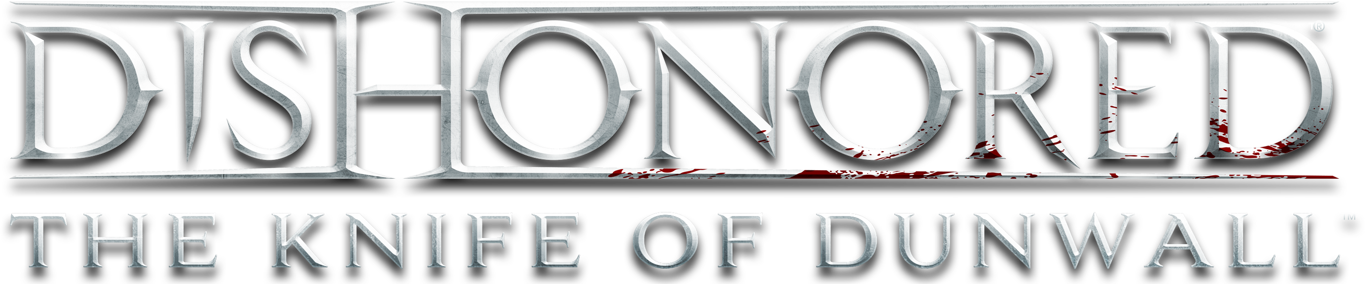 Dishonored Knife Of Dunwall Logo Clipart (2690x584), Png Download
