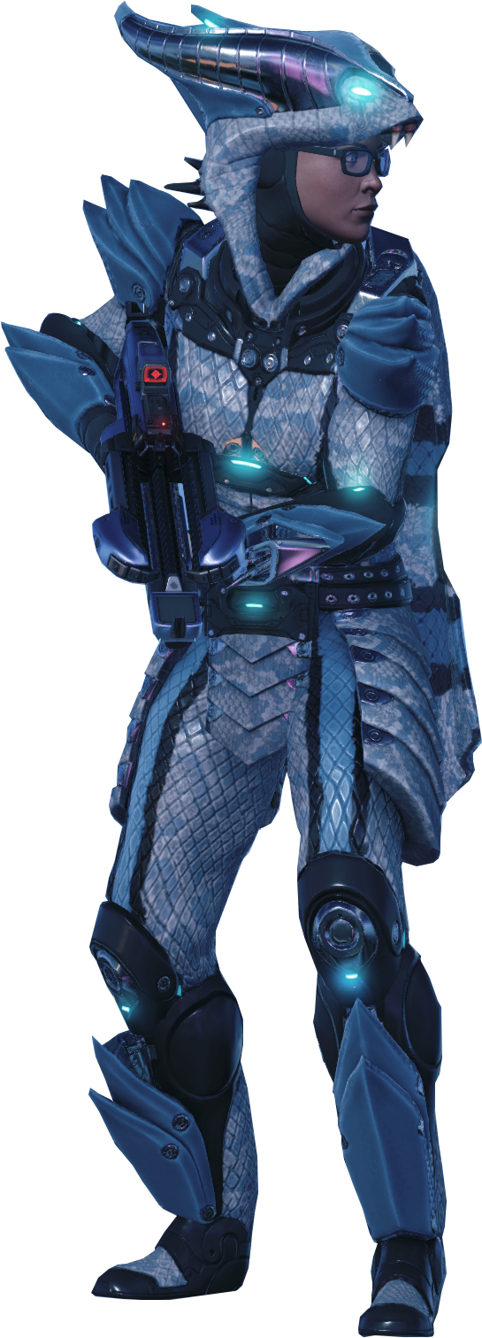 Xcom2 Serpent Suit - Serpent Armor Xcom 2 Clipart (608x1560), Png Download