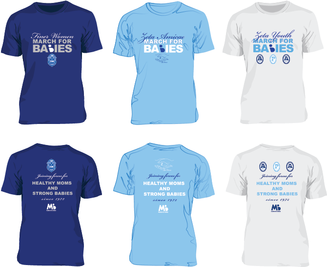 March For Babies Campaign - Active Shirt Clipart (792x612), Png Download
