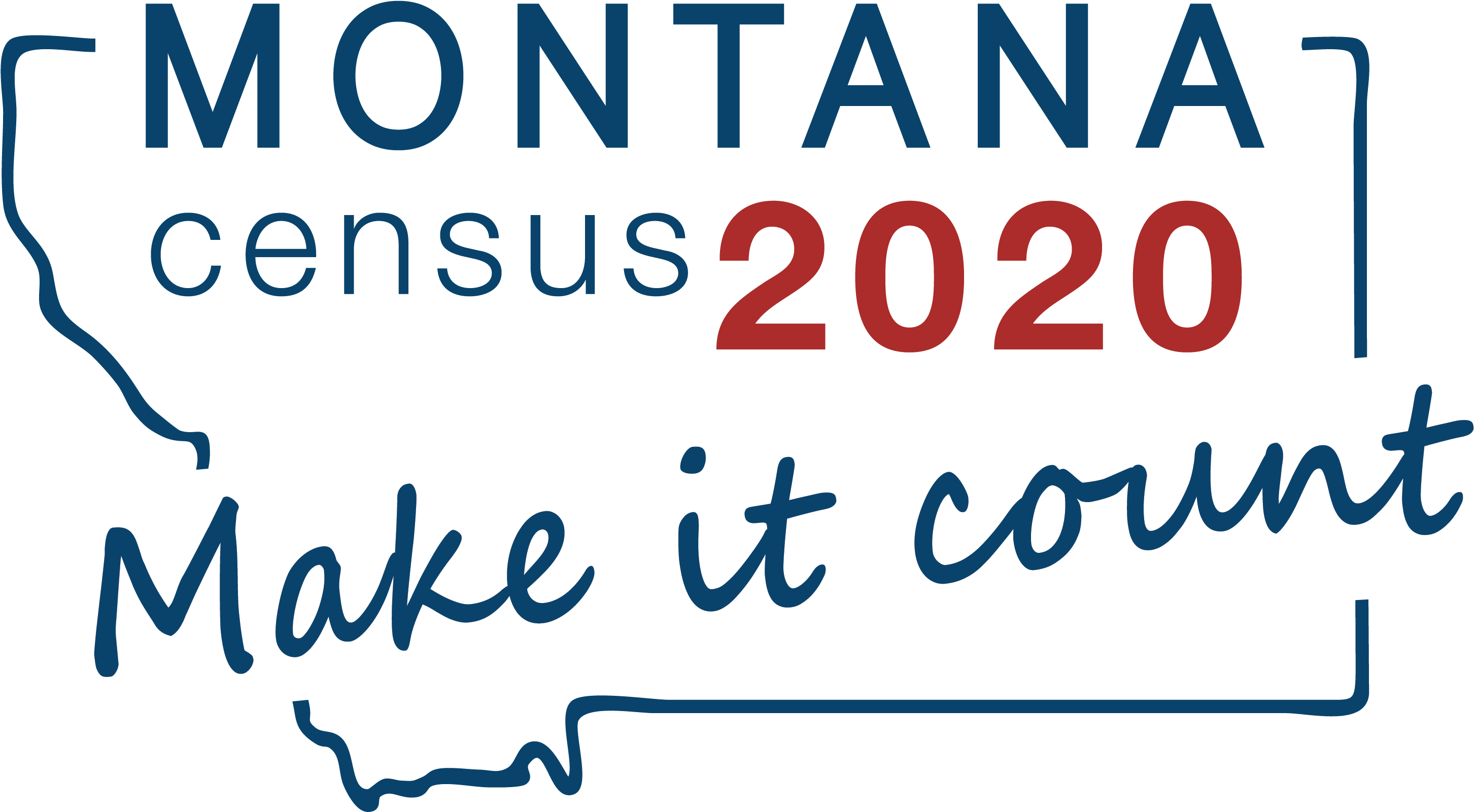 Montana Census - Calligraphy Clipart (3300x2017), Png Download