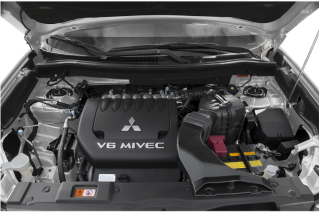 Mitsubishi Outlander 2018 - Mitsubishi Outlander Engine Clipart (640x480), Png Download