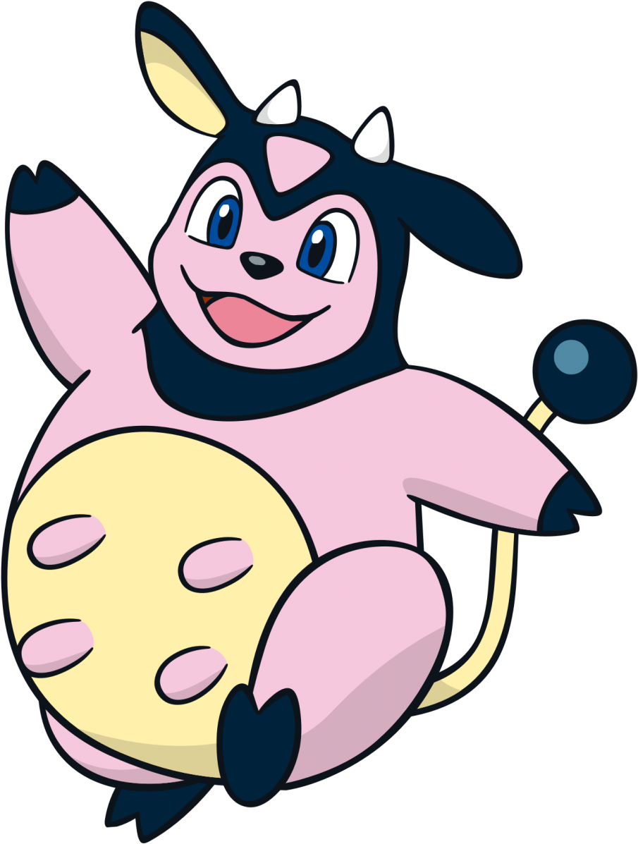 Global Link - Miltank Pokemon Clipart (915x1200), Png Download