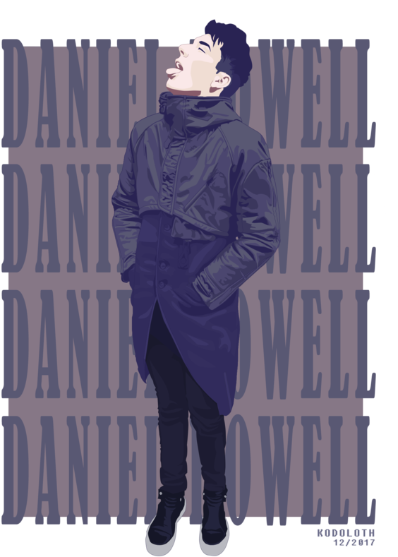 Based Off One Of Dan's Instagram Pics Danisnotonfire, - Standing Clipart (640x801), Png Download