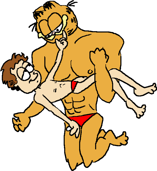 Garfieldjon - Garfield And Jon Fanfiction Clipart (622x673), Png Download
