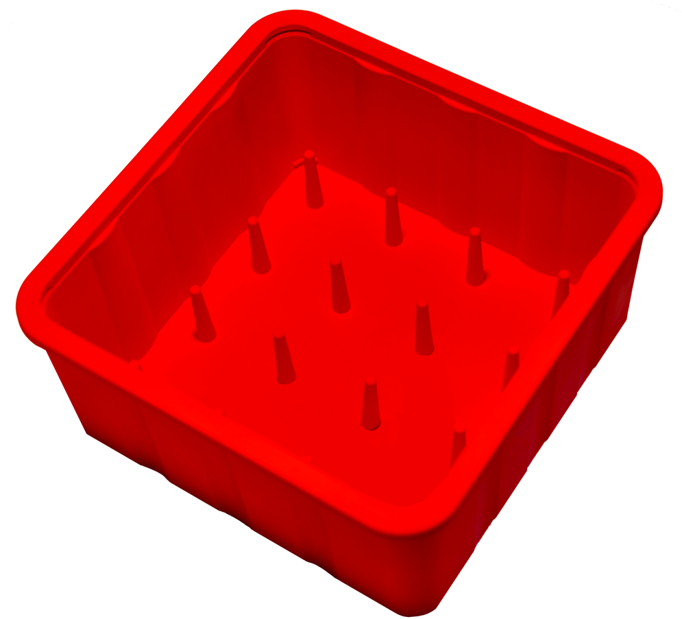 A Modern Storage System For Thread Spools - Storage Basket Clipart (1000x941), Png Download