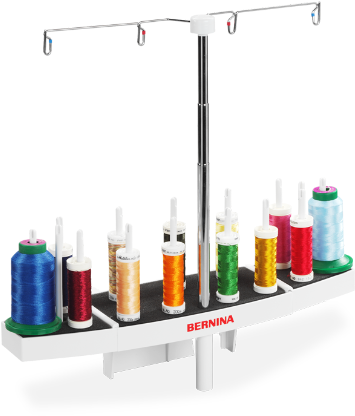 Multiple-spool Holder - Bernina Garnrollenhalter Clipart (766x511), Png Download