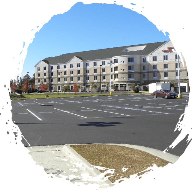 Asphalt Patch Fayetteville, Nc - Commercial Building Clipart (640x640), Png Download