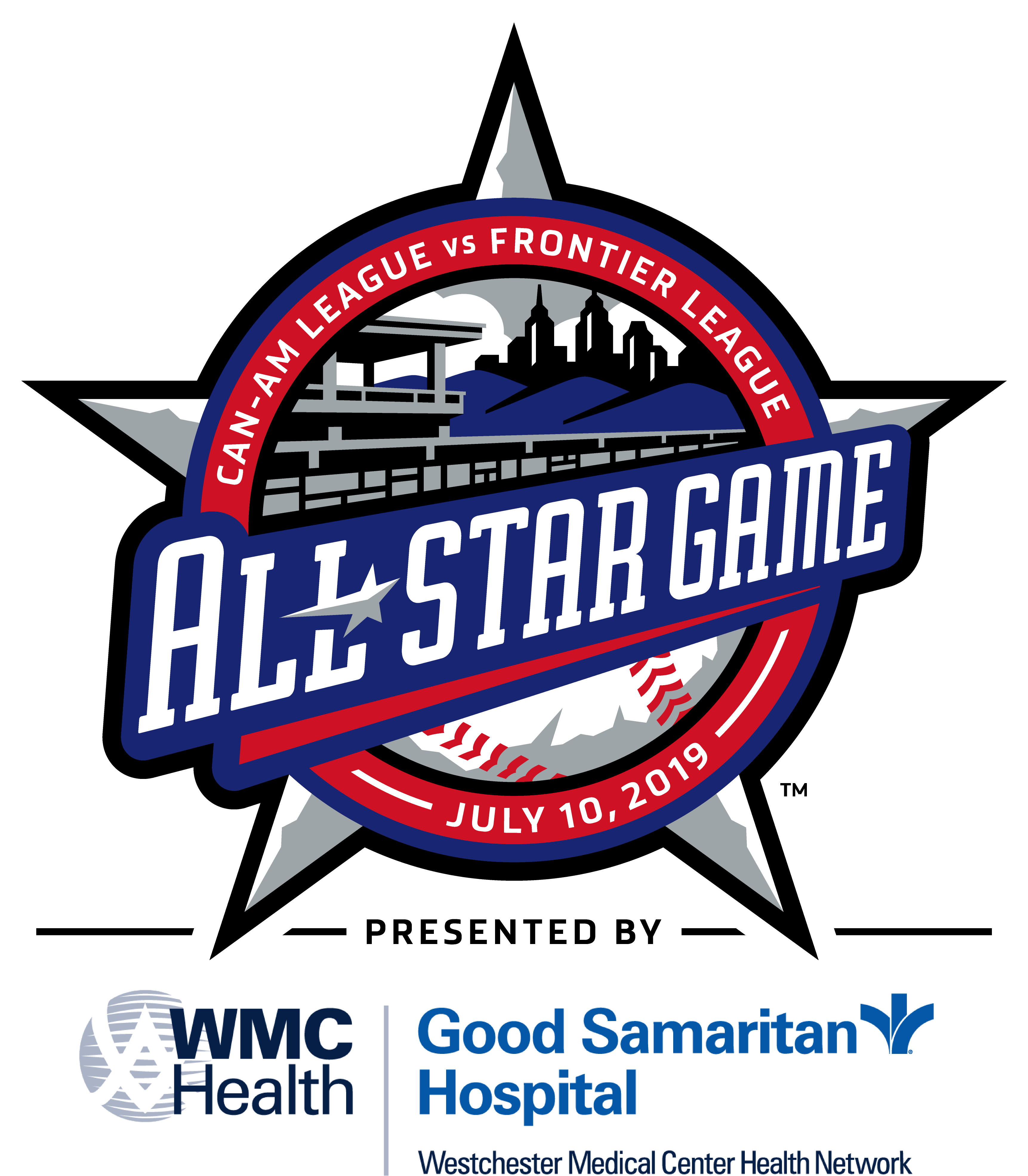 Rockland Boulders 2019 Can Am All Star Game Logo - Rockland Boulders Stadium Clipart (3642x4125), Png Download