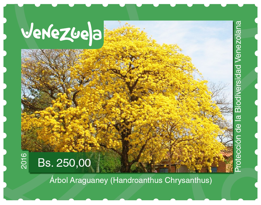 #taldiacomohoy El Araguaney Cumple 68 Años Como El - Postage Stamp Clipart (1200x750), Png Download