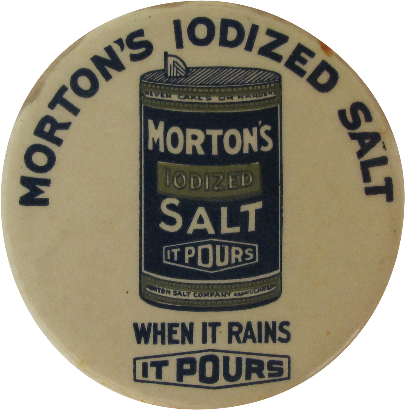 Morton's Salt - Label Clipart (1392x1396), Png Download