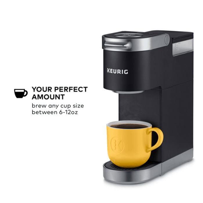 Keurig K-mini Plus Brew Sizes - Keurig K Mini Single Serve Clipart (1024x697), Png Download
