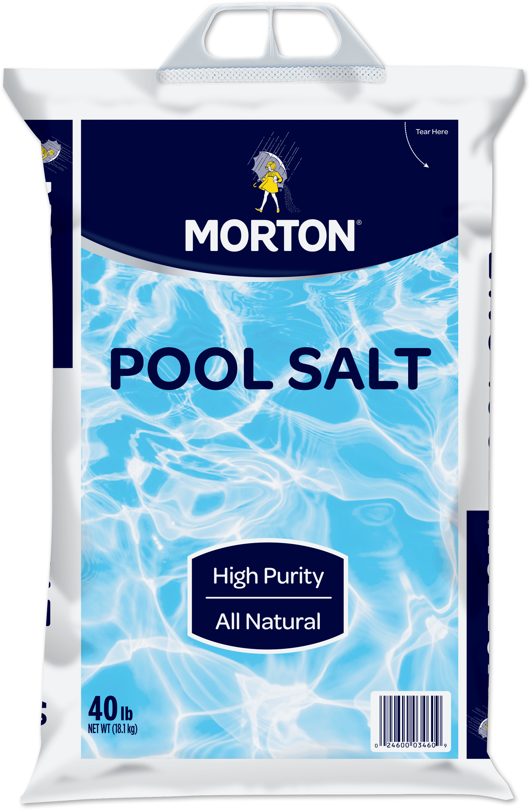 Morton Clean And Protect Water Softener - Morton Salt Pellets Clipart (2053x3137), Png Download