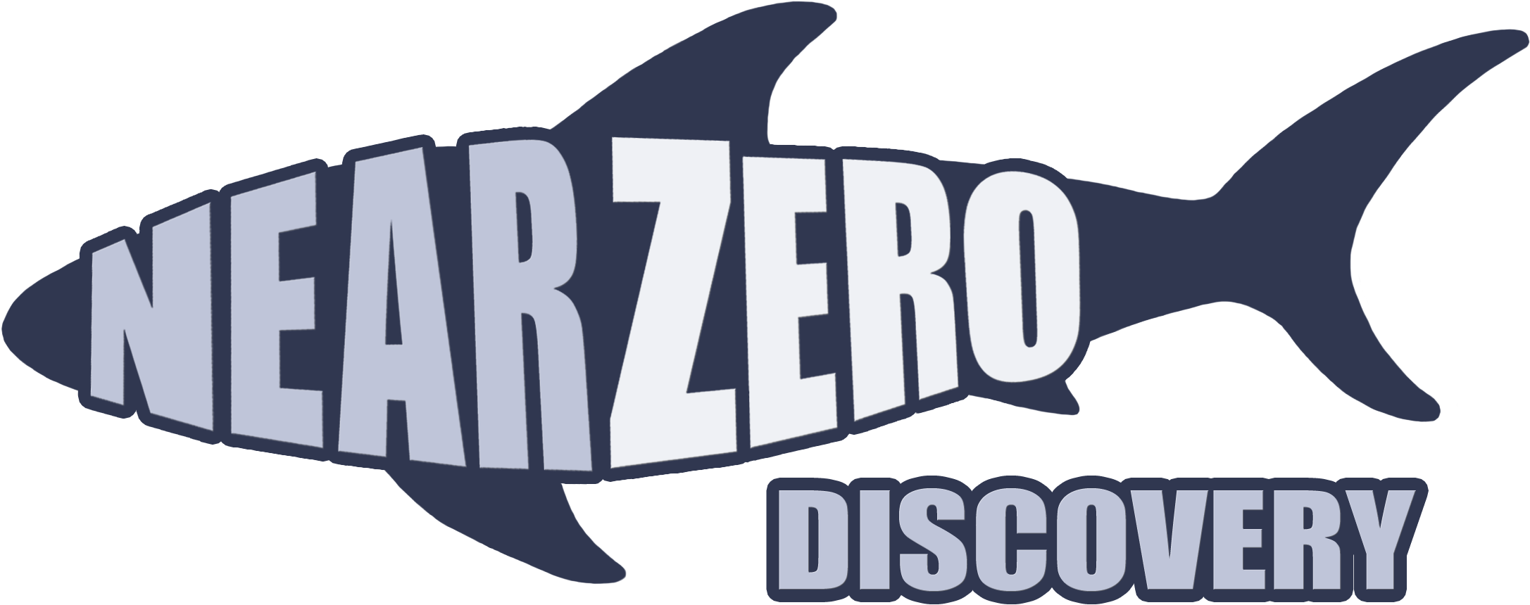 Our Nearzero Discovery Logo - Shark Clipart (3000x1000), Png Download
