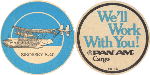 Bierdeckel45 - Pan Am Clipart (600x600), Png Download